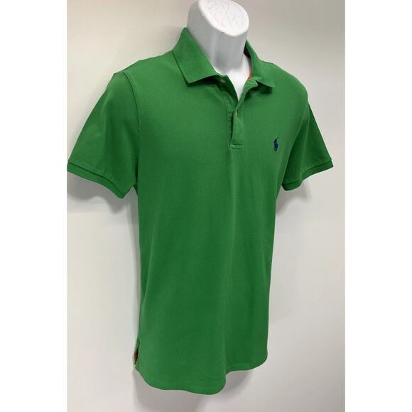 Polo Ralph Lauren Pro Fit GOLF Polo Neck T-Shirt Green Men Size Medium - Picture 4 of 7